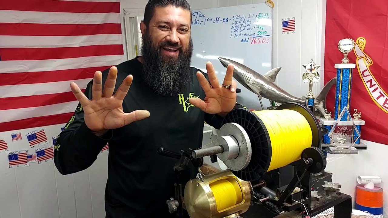 130lb Jb hollow core On a Tiagra 80w spooling library grows and knowledge you didn't know tested