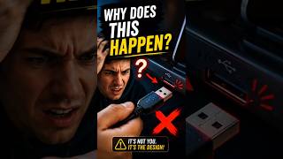 Why USB Never Plugs In On First Try? 🙀🙀🤔🤔