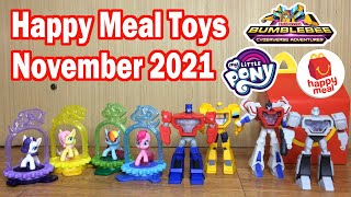 October 2021 meal toys happy mcdonald's sprite