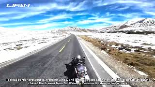 A Rider Traveled 28000 Km On An Old Chinesemade Motorcyclefrom Luxian County Sichuan To Paris