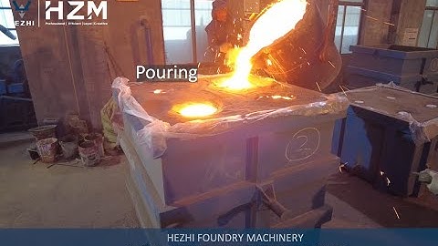 Iron Steel Lost Foam Casting Production Line for Steel Tube molding with Customize Solution 消失模生产