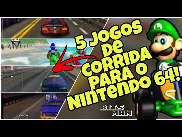 TOP 10 – Jogos de CORRIDA do NINTENDO 64 