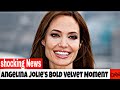 Angelina Jolie’s Velvet Plunging LBD & The Return of the Millennial Side Part