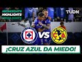 Resumen y goles | América 2-3 Cruz Azul | Amistoso 2024 | TUDN image
