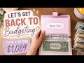 I’m Back! Cash Stuffing $1,089 💸 Back to Budgeting 🌸