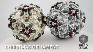 3D Beaded Christmas Ornament Tutorial | Step-by-Step Holiday Beadwork