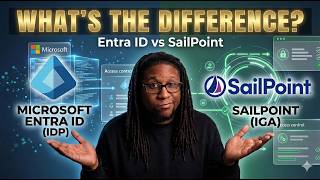 SailPoint IGA vs Microsoft Entra ID (IDP) — What They Actually Do