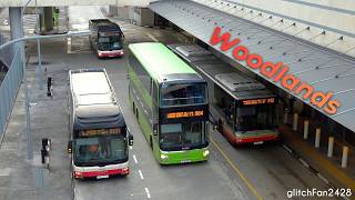 Buses in Woodlands, Singapore 2025