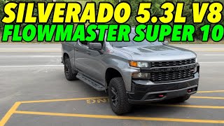 2019 Chevy Silverado Custom 5.3L V8 w/ FLOWMASTER SUPER 10!