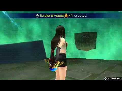 Dissidia 012 Tifa Lockhart vs Cloud Strife