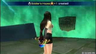 Dissidia 012 Tifa Lockhart vs Cloud Strife