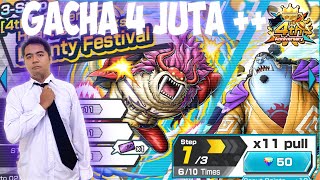 4 Juta Rupiah Melayang Buat Gacha Jinbei & Whos Who Bounty Festival 😭😭 - One Piece Bounty Rush