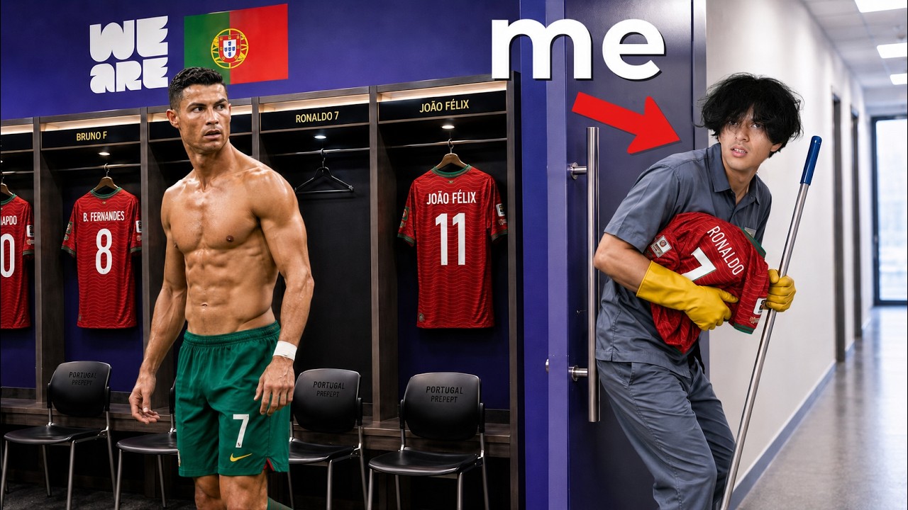 I Stole Ronaldo's Jersey *not clickbait*