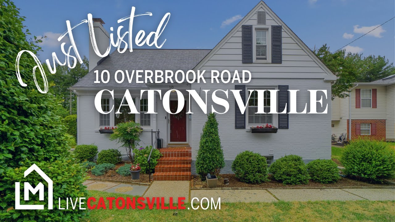 10 Overbrook Road Catonsville Homes for Sale LiveMARYLAND YouTube