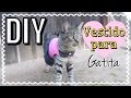 DIY COMo Hacer un Vestido Para Gatita