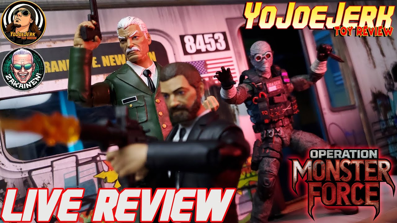 Operation: Monster Force Lt. Griffin The Eraser & General Brown Agent Live Review!!!