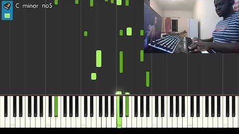 Wahamba Nathi Piano Tutorial in Ab (intermediate)