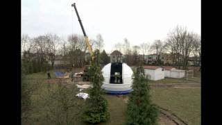 ScopeDome 55M dome instalation