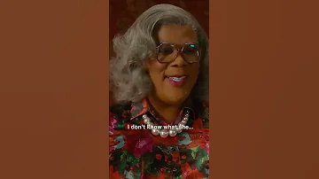 Imagine Being Bold Enough To Talk Back To Madea Tyler Perry S Madea S Witness Protection 