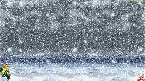 [Mugen 1.1 Alpha2] Krillin and Blizzard Stage Test