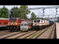 Non Stop Trains WAP4 Malgadi Vs Dehradun Express Fouris Station At Railgate Scene Crossing Video