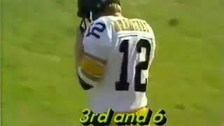 Bradshaws last game against the jets