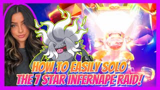 The EASIEST Way To SOLO The 7 Star Infernape Raid! | Pokemon Scarlet & Violet Final 7 Star Infernape Raid Best Solo Build Scarlet Violet