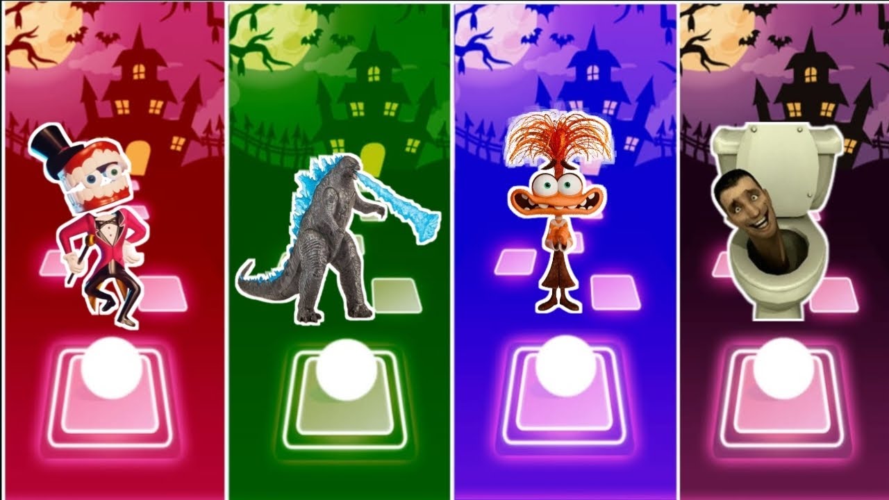 Caine 🆚 Godzilla 🆚 Anxiety_ketun_animation 🆚 Skibidi_toilet.💥 WHO WILL ...
