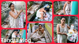 Washing Vlog Clothes Washing এত পশর য নইট গল ছড Tandra Vlog