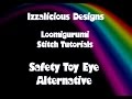 Rainbow Loom - Loomigurumi Toy Safety Eye Alternatives using Loom Bands