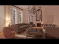 French elegance in 3D | Explore our Stunning Interior Gif animation #blendviz #frenchdesign #gif