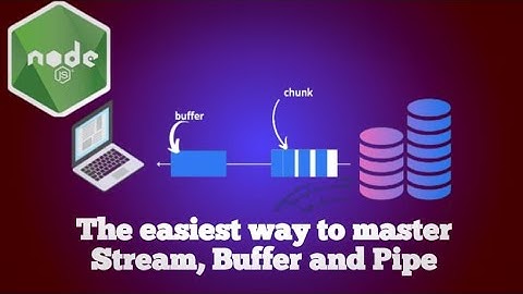 How stream, Buffer and Pipe  works in NodeJS with some easy examples