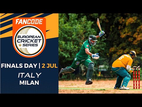 🔴 FanCode European Cricket Series Italy, Milan, 2022 | Finals Day | T10 Live Cricket