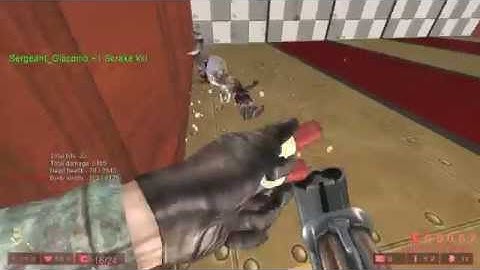 Killing Floor: Support vs Scrakes - Uppercut Combo - HoE 6 Players