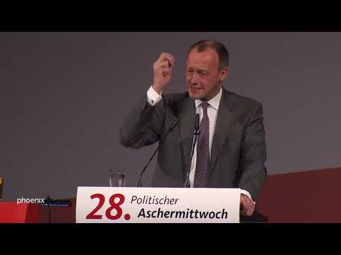 Friedrich Merz beim Politischen Aschermittwoch der CDU Thüringen am 26.02.20