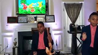 "Amazing Grace" (acapella violin cover) Tyler Butler-Figueroa 12 (Easter Sunday 2020) #Survivor #AGT screenshot 5