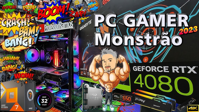 O que é preciso para montar um PC Gamer ideal para os jogos de 2023