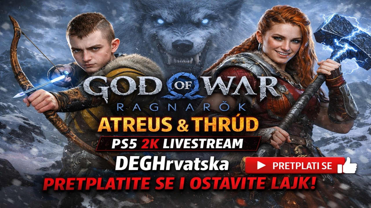 God of War Ragnarök ŠESNAESTA EPIZODA /EP.16/DEGHrvatska/PS5 GamePlay