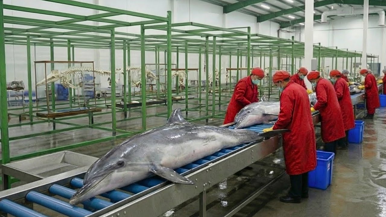 Inside A Dolphin Bone Factory   How Museum Dolphins Are Made