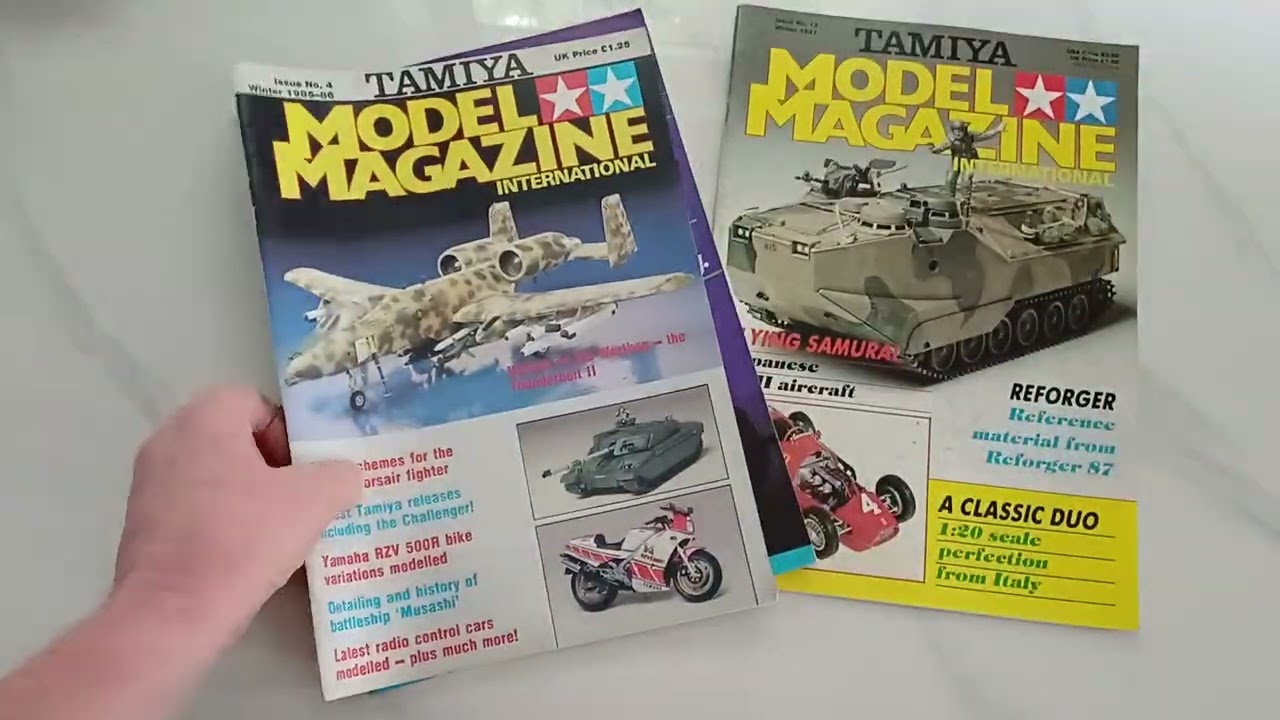 TAMIYA CATALOGUE 1986 HD - YouTube