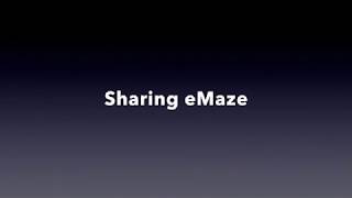 Sharing eMaze Presentations