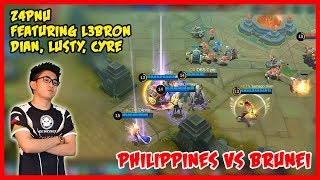 Z4Pnu Against Brunei Team - Mobile Legends - Mlbb