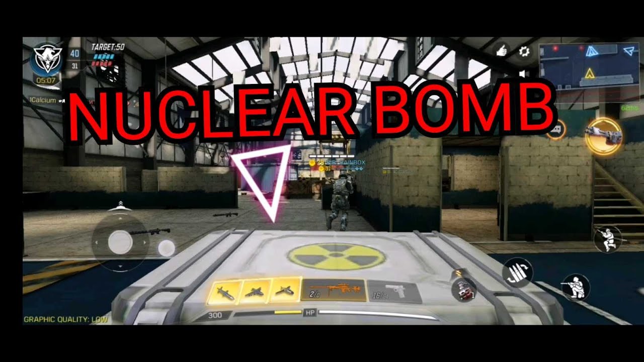 CALL OF DUTY MOBILE: NUCLEAR BOMB WIPE OUT - YouTube
