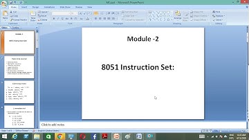 Microcontroller-8051 ,Instruction set,Addressing Modes concept explained in simple words