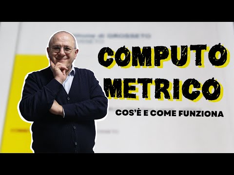 Computo metrico: cos'è