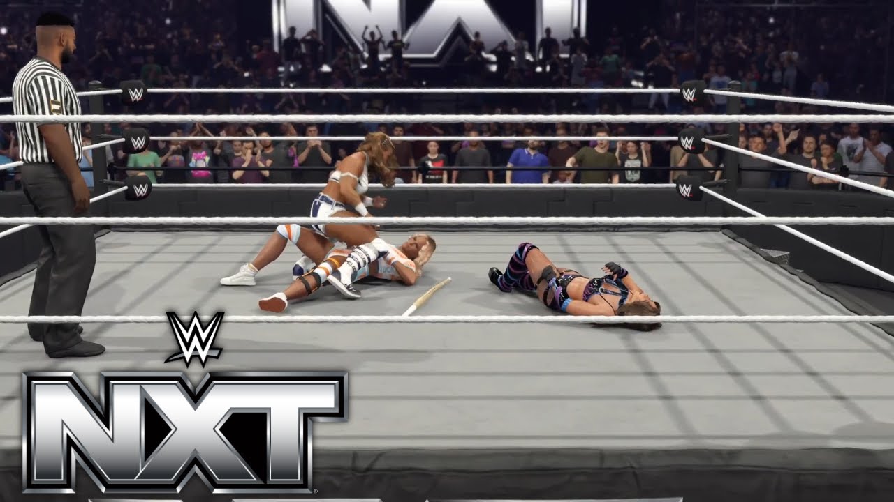 WWE 2K25 - Lola Vice Vs Jordynne Grace Vs Sol Ruca - Women's NXT Title: NXT 20/1/2026