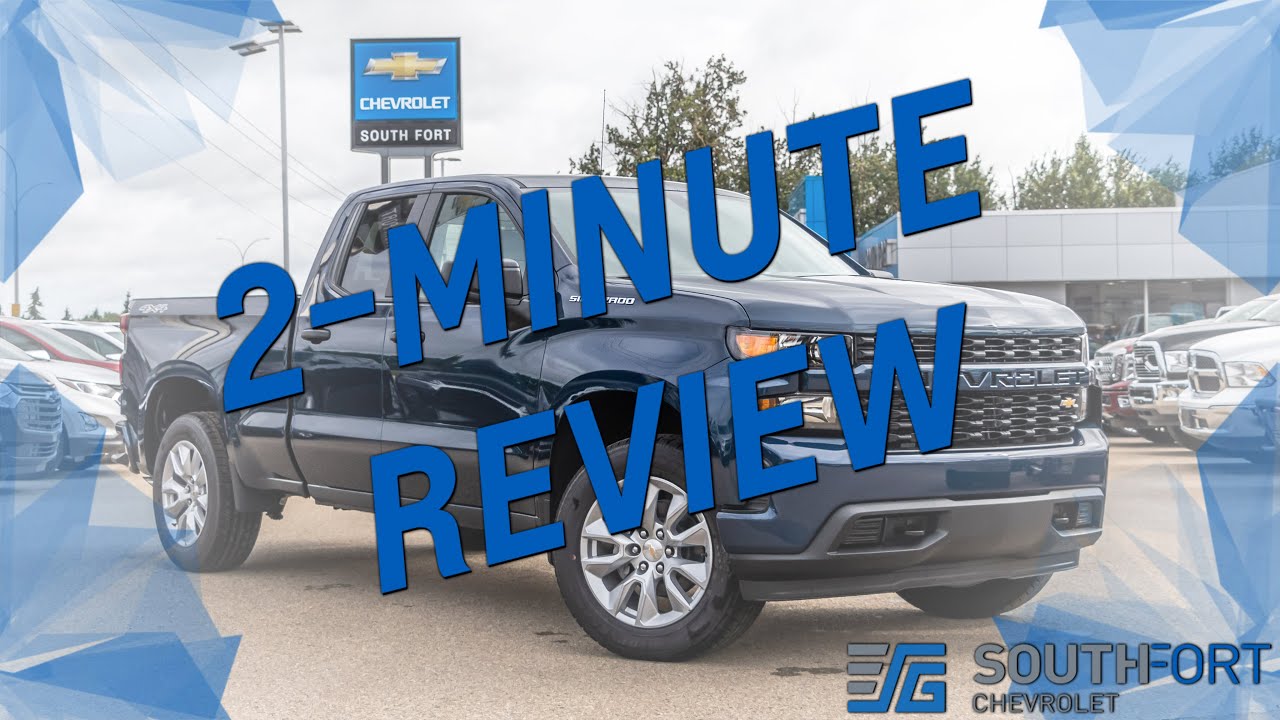 2020 Chevrolet Silverado 1500 Custom Double Cab Review - Edmonton Area Chev Dealer
