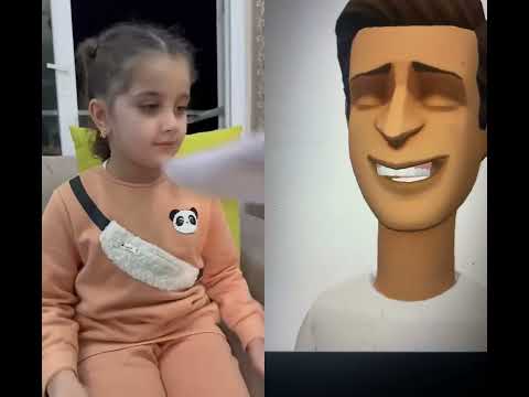 طفلة صغيرة شاطرة كتير كتير ضحك   