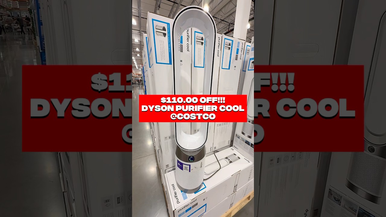 Dyson Purifier Cool is $110 off at Costco! Breathe cleaner air & stay cool! 