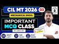 Coal India Ltd. 2026 Mechanical Engineering MCQ Class | CIL Management Trainee MCQ Class | Jamal sir
